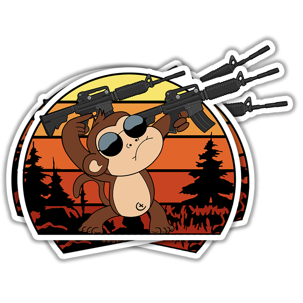 Monkey Co-Op Sticker Pack