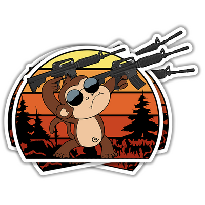 Monkey Co-Op Sticker Pack