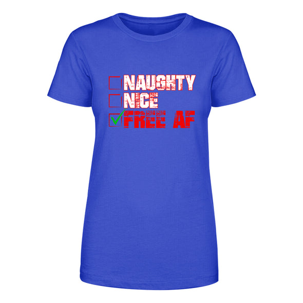 Naughty Nice Free Af Women's Apparel